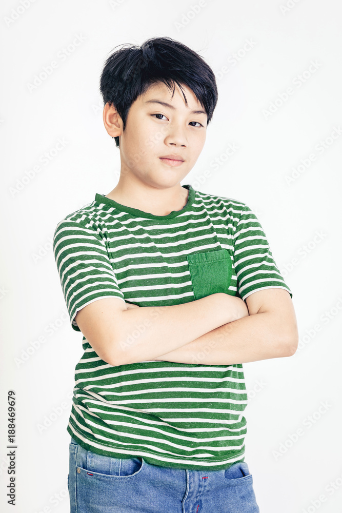 Portrait of asian cute boy with smile face, Portrait of asian cute boy with smile face,