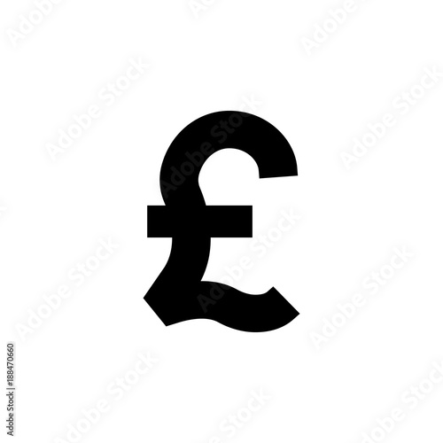 pound symbol icon. Element of United Kingdom culture icons. Premium quality graphic design icon. Signs, outline symbols collection icon for websites, web design, mobile app