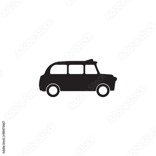 London Taxi icon. Element of United Kingdom culture icons. Premium quality graphic design icon. Signs  outline symbols collection icon for websites  web design  mobile app
