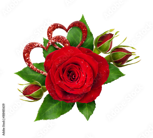 Festive arrangement with re...