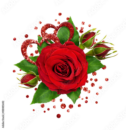 Festive arrangement with re...
