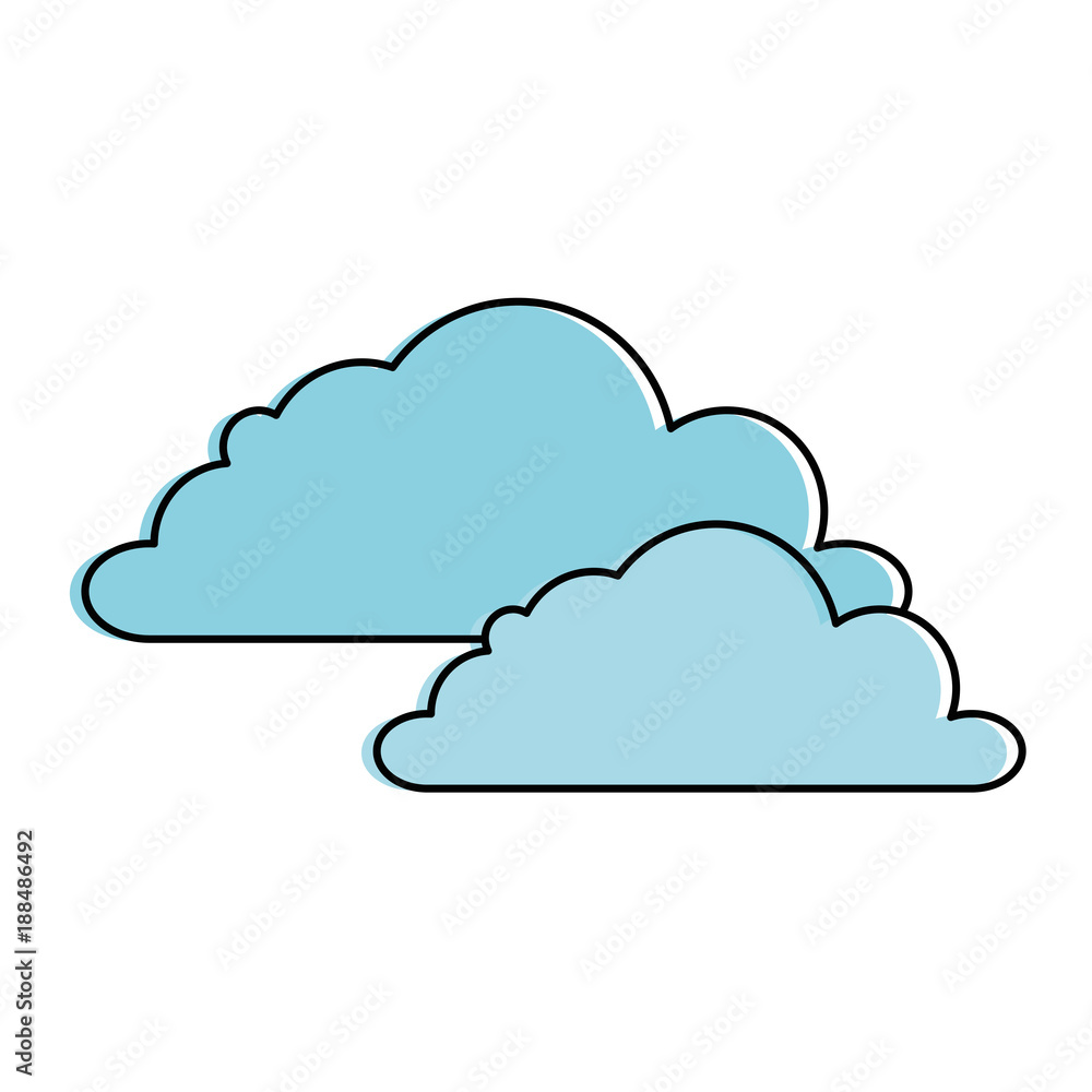 weather cloud isolated icon vector illustration design weather cloud isolated icon vector illustration design