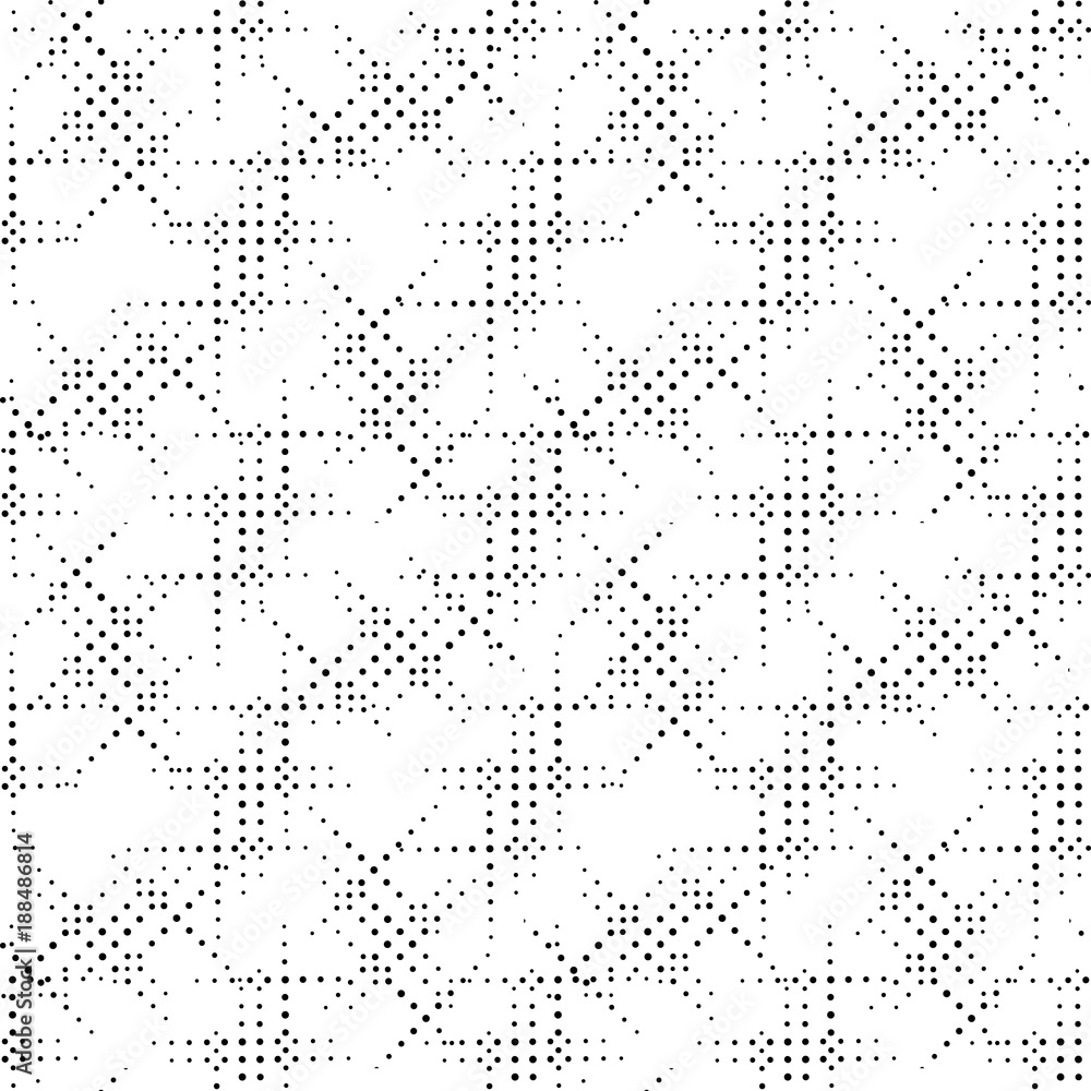 Circle seamless pattern. Geometric dots deco art seamless design Circle seamless pattern. Geometric dots deco art seamless design