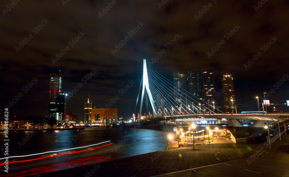 Fototapeta premium Miasto Rotterdam