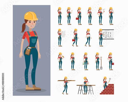 Builder character set.