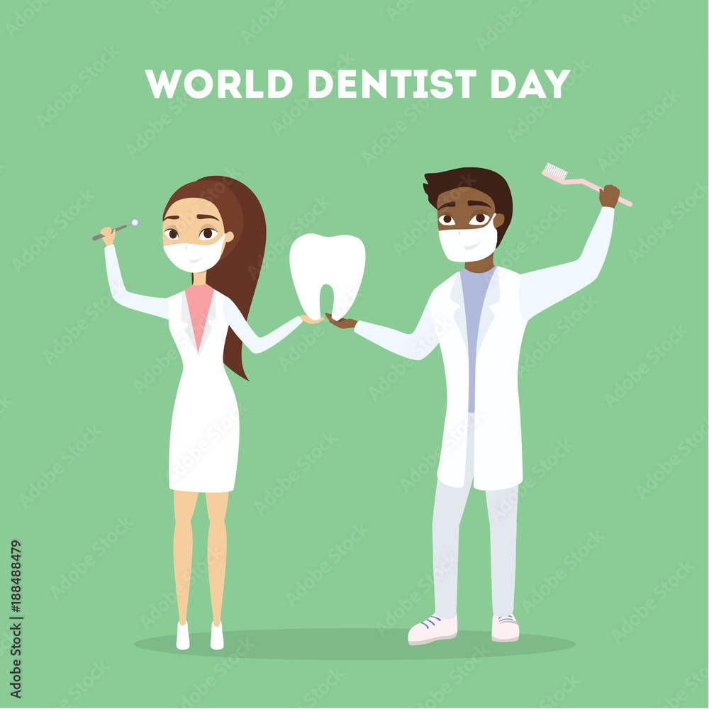 World dentist day. World dentist day.