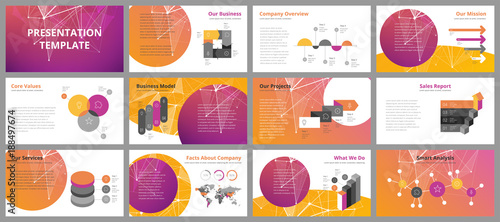 Business presentation templates