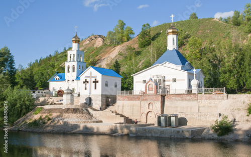 Russia, Samara region. Volzhsky (the Great Tsarevshchina). Church of the Icon of the Mother of God 