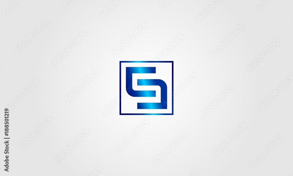 Fototapeta premium S, Letter S Business Logo
