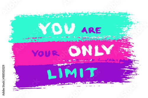 Motivational Quote Painted