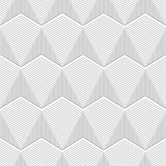 Deken met foto 3D patronen Zwarte zeshoeken geometrisch lijnpatroon  © Manish Dhawan