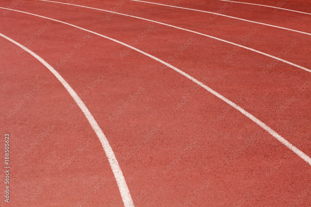 Runner track , close up of texture and lines
