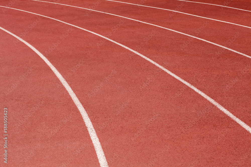 Runner track , close up of texture and lines Runner track , close up of texture and lines