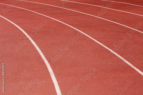 Runner track , close up of texture and lines