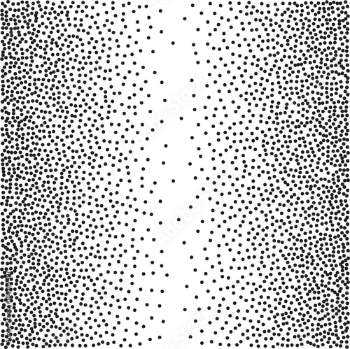 black and white halftone background