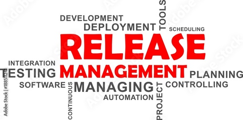 word cloud - release management