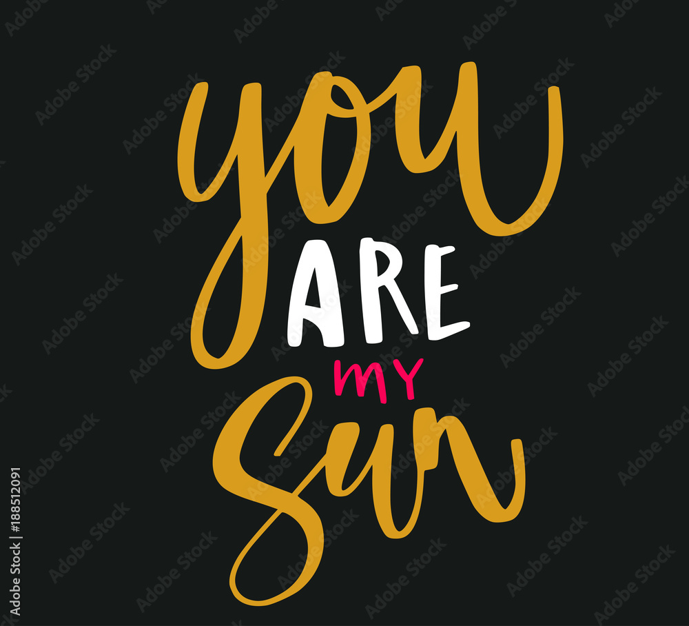 you are my sun