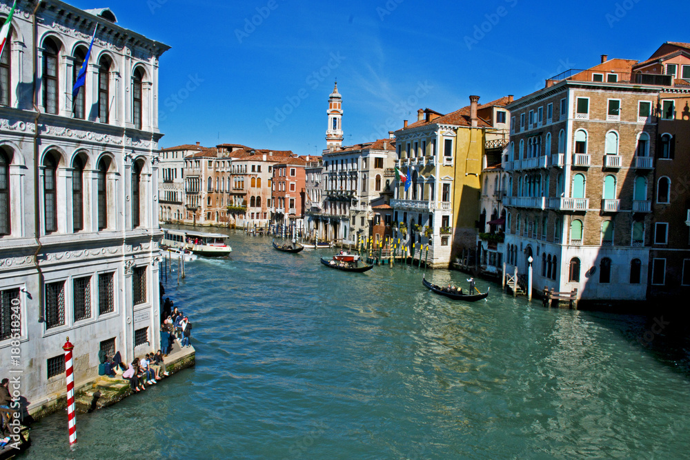 Panorama della città di Venezia - Italia