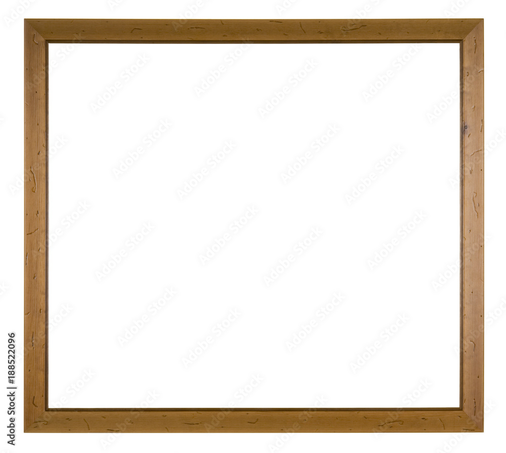 Empty picture frame, antiqued pine wood Empty picture frame, antiqued pine wood