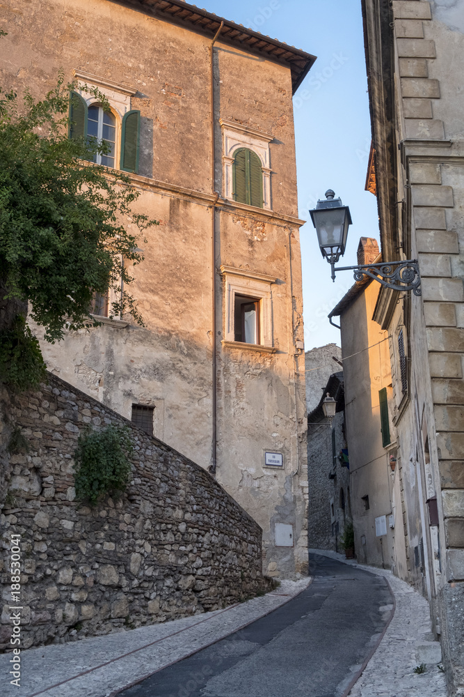 Obraz premium Amelia (Umbria, Italy): historic town