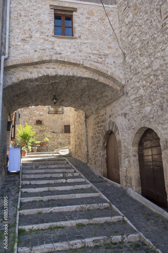 Historic town of Lugnano in Teverina (Umbria, Italy)