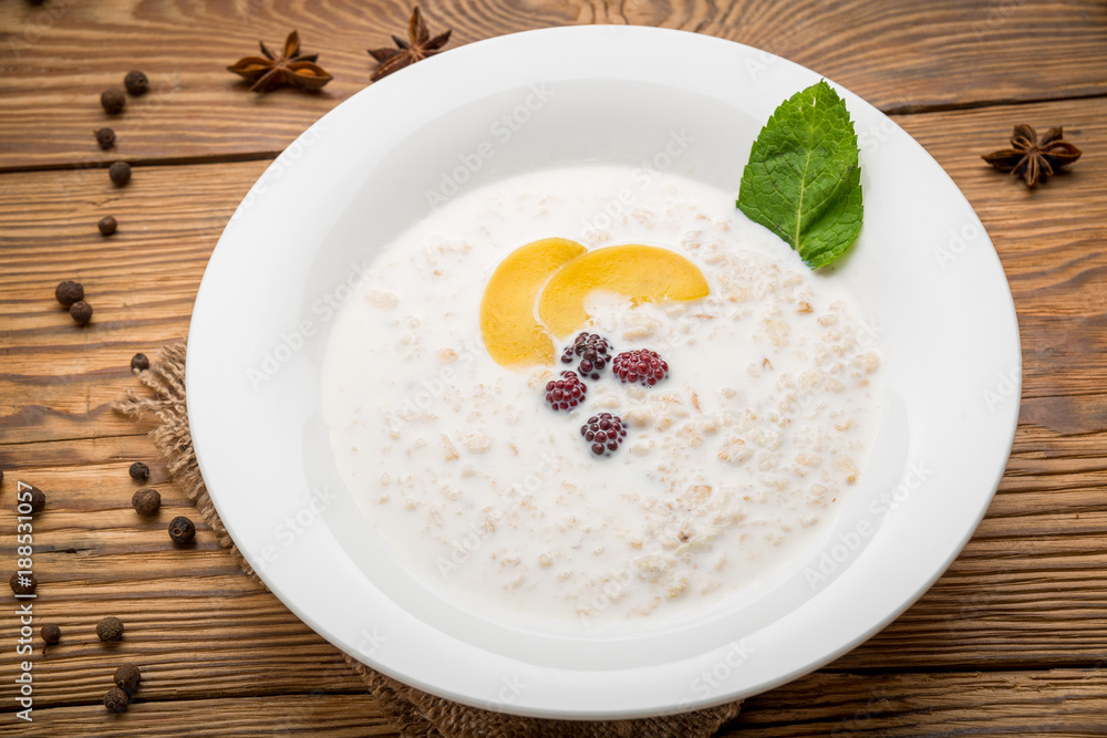 healthy food beautiful and tasty food on a plate