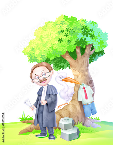 Hindi alphabet letter v