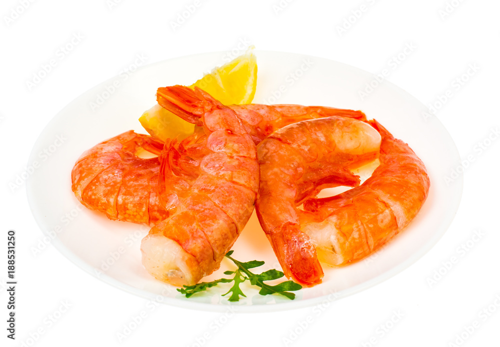 Boiled-frozen prawns for cooking Boiled-frozen prawns for cooking