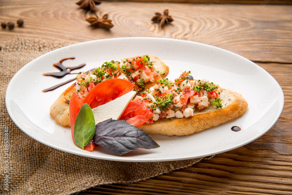 healthy food beautiful and tasty food on a plate healthy food beautiful and tasty food on a plate