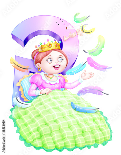 little girl in a dress
