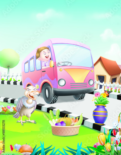 animals in the car