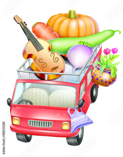 girl in car