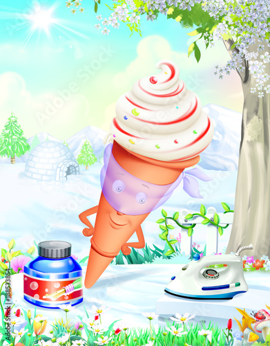 illustration for children b...