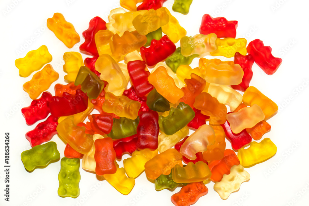 multicolored jelly bears multicolored jelly bears