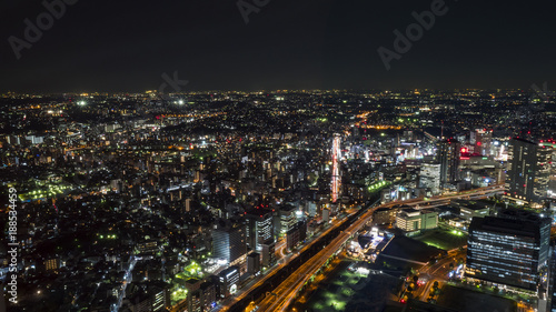 Yokohama night light cityscape 4 © npstockphoto