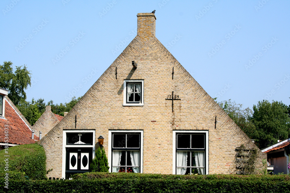 Streetview in the village of Schiermonnikoog Streetview in the village of Schiermonnikoog