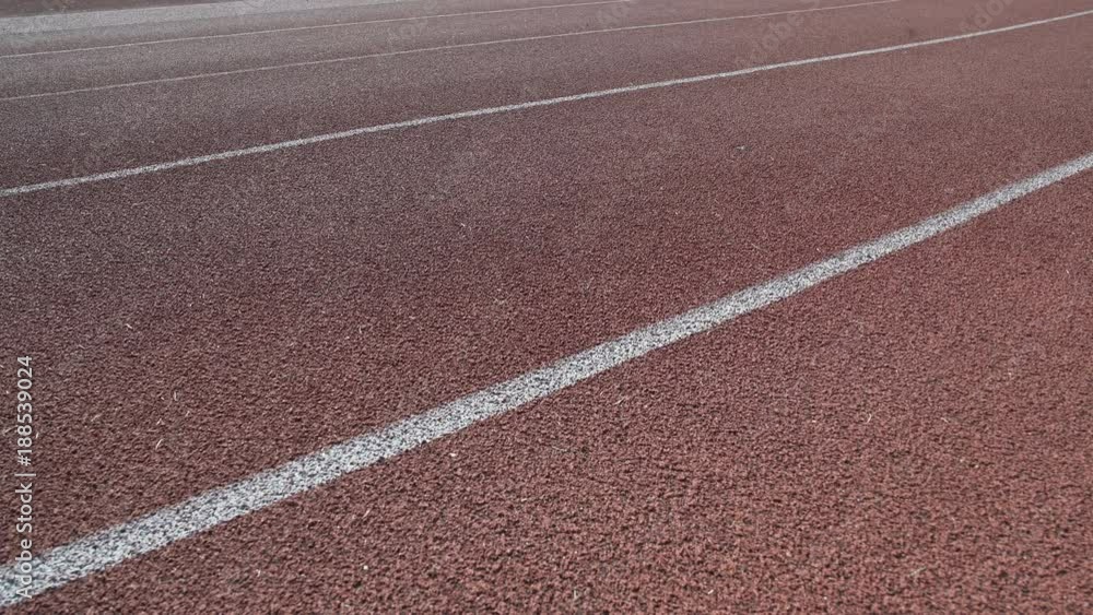 Athlete running from crouch start, desire to win and be first, competition Athlete running from crouch start, desire to win and be first, competition