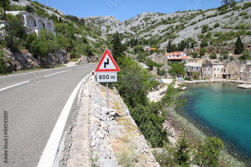 Croatia road photo
