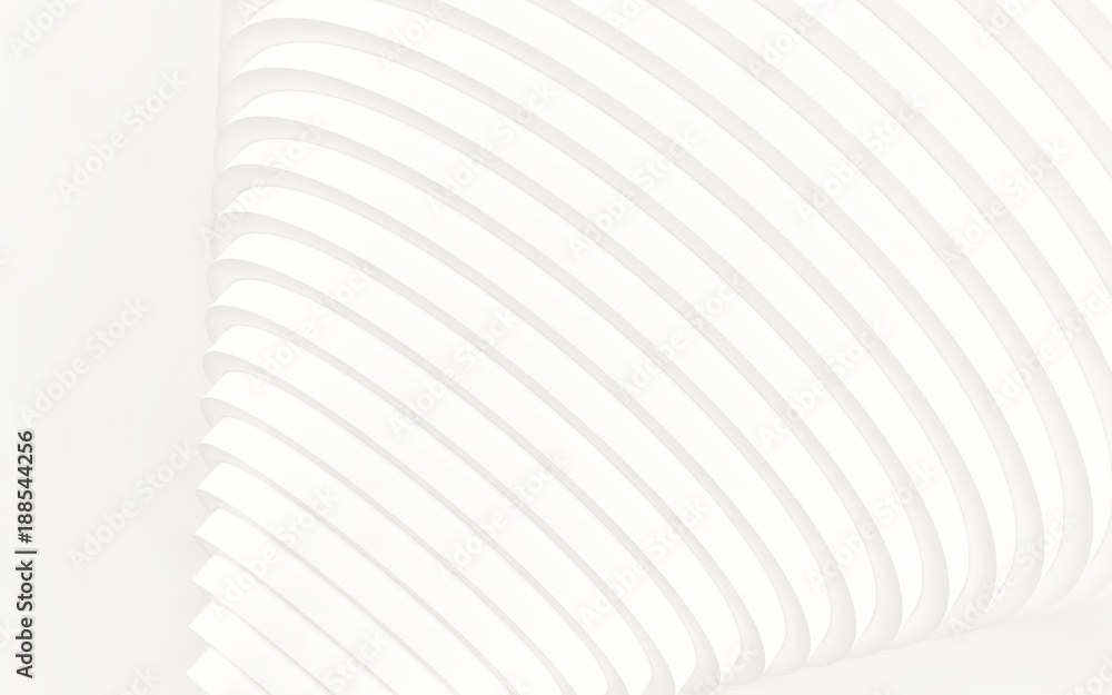 Abstract white geometrical background.3 D render Abstract white geometrical background.3 D render