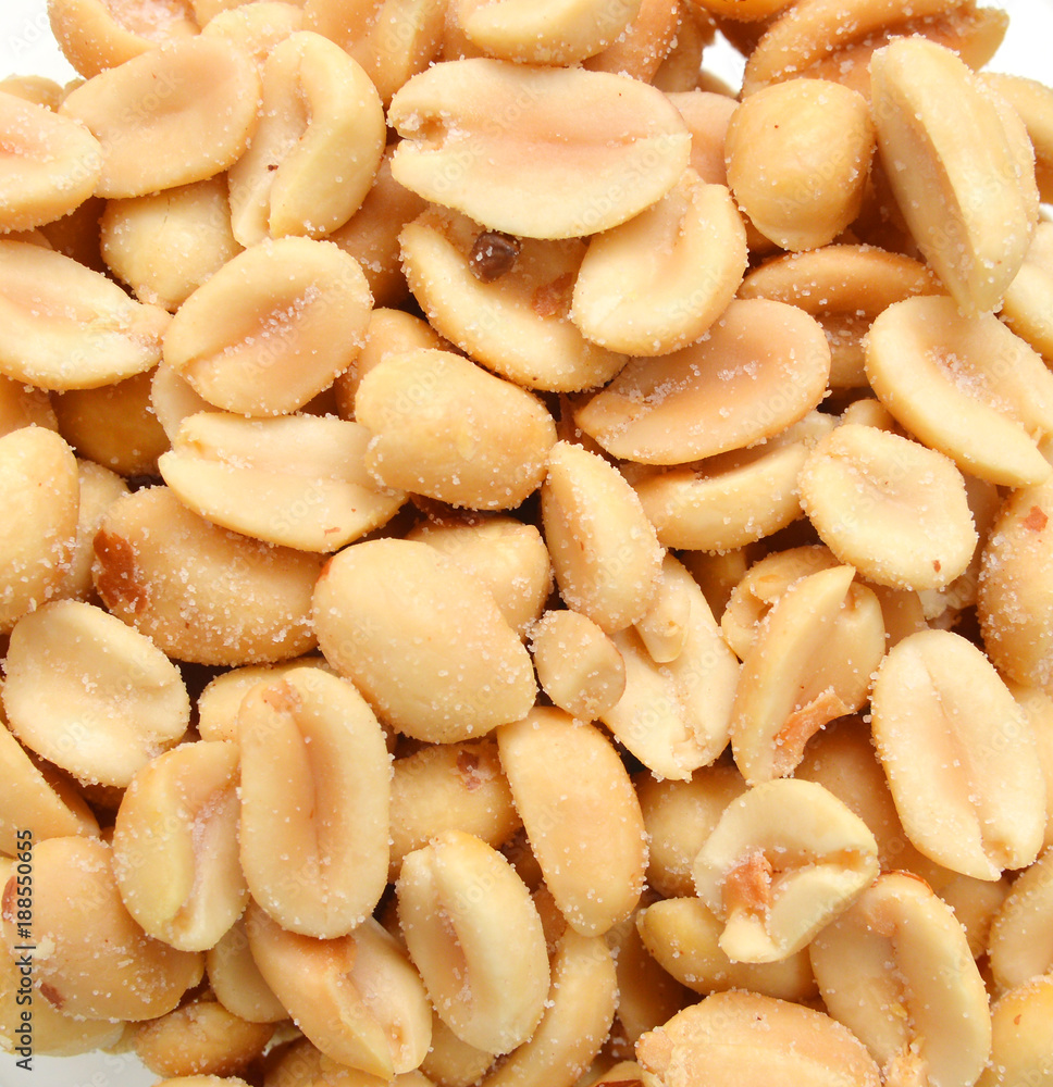 Peanut on white background Peanut on white background
