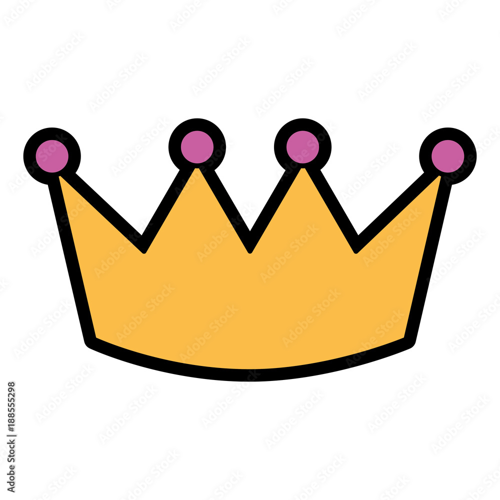 crown luxury royal monarchy icon vector illustration crown luxury royal monarchy icon vector illustration