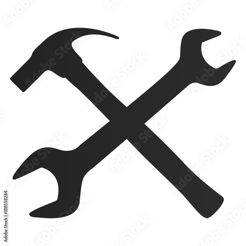 Isolated repair icon