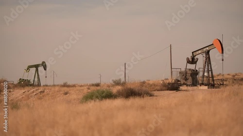 November 23, 2017. Southern California, United States. Lufkin Company Pumpjack. Oil Pumping.