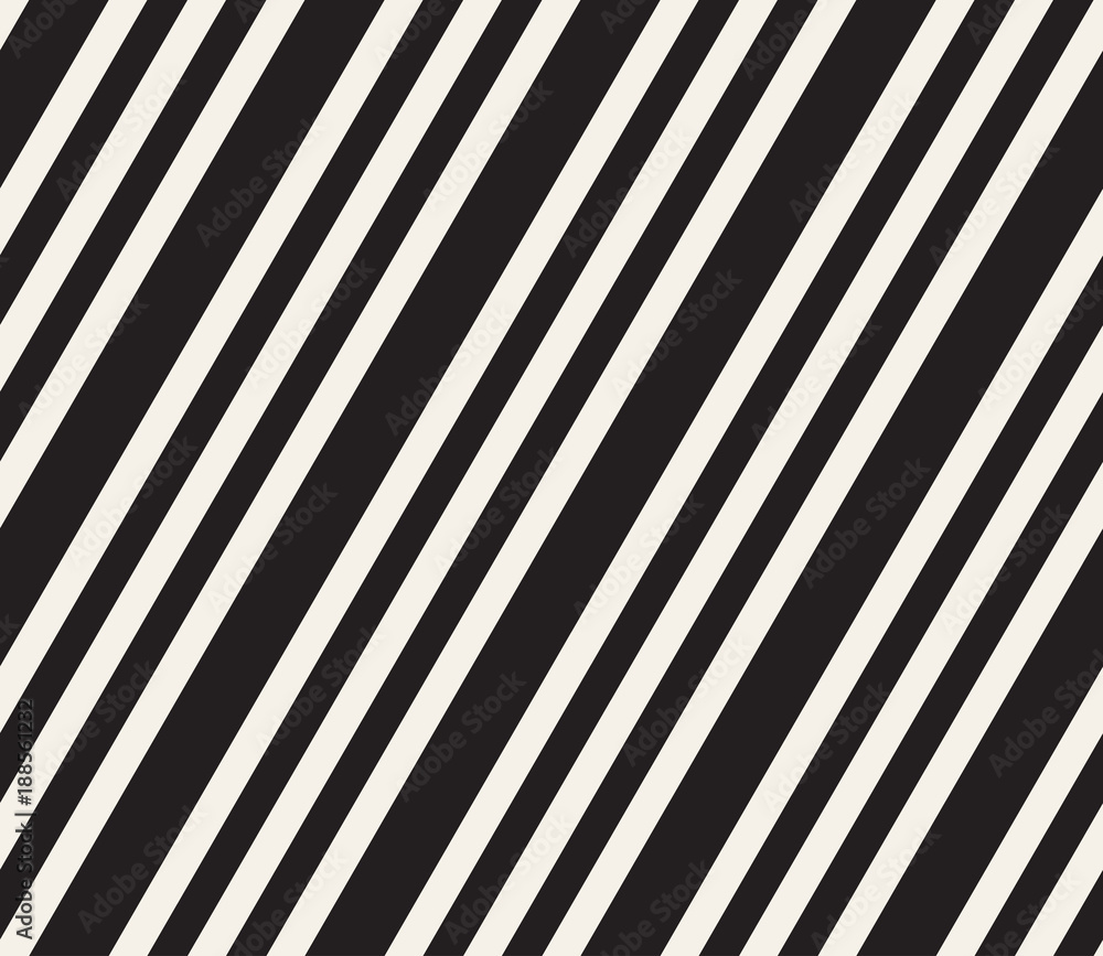 Fototapeta premium Vector seamless pattern. Modern stylish abstract texture. Repeating geometric tiling from striped elements