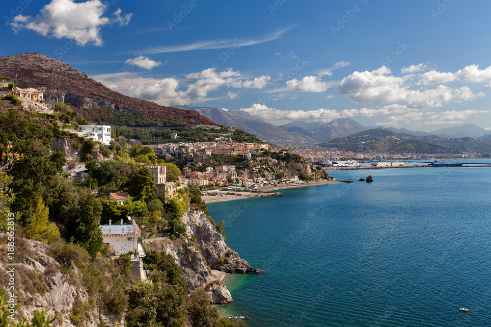 Amalfi Coast nearby Salerno, Campania, Italy