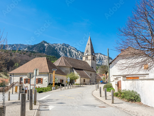 Church of Chichilianne town in France
