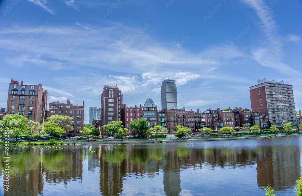 Fototapeta premium Picturesque Downtown Boston MA