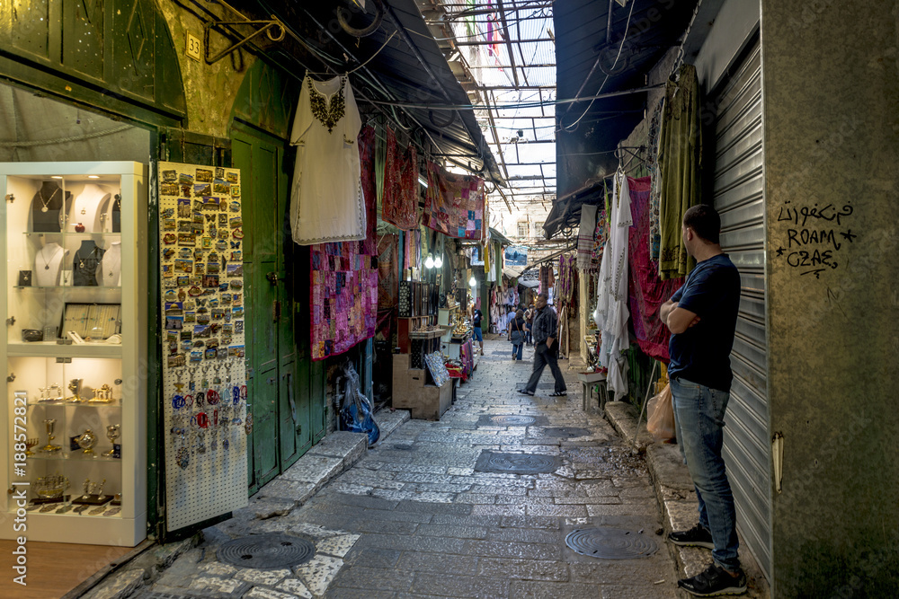  old market in jerusalem