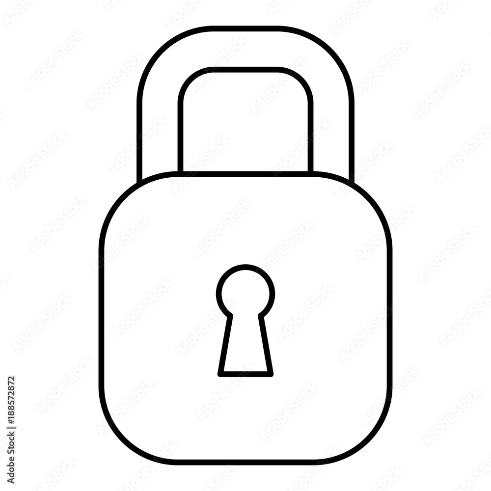 safe secure padlock icon vector illustration design safe secure padlock icon vector illustration design