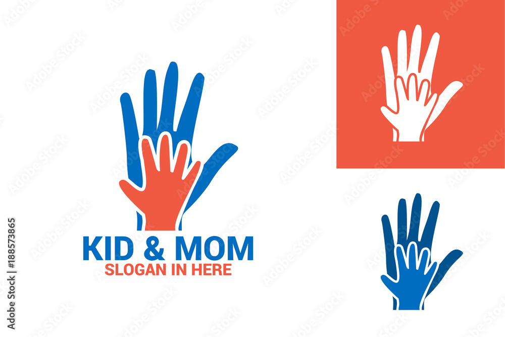 Kid And Mom Logo Template Design Vector, Emblem, Design Concept, Creative Symbol, Icon Kid And Mom Logo Template Design Vector, Emblem, Design Concept, Creative Symbol, Icon